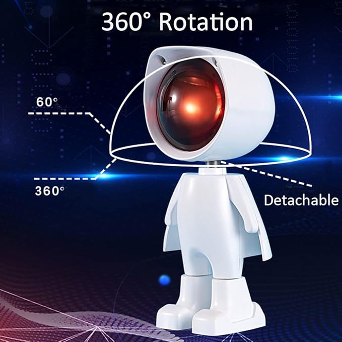 Mini Robot Sunset Projector Light