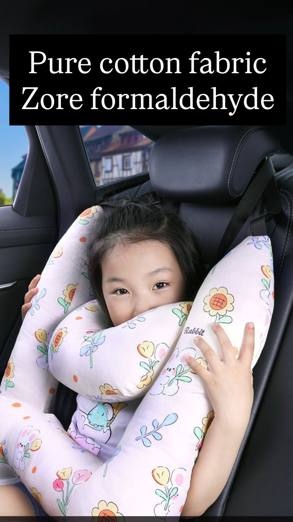 Children's car headrest (car pillow)
