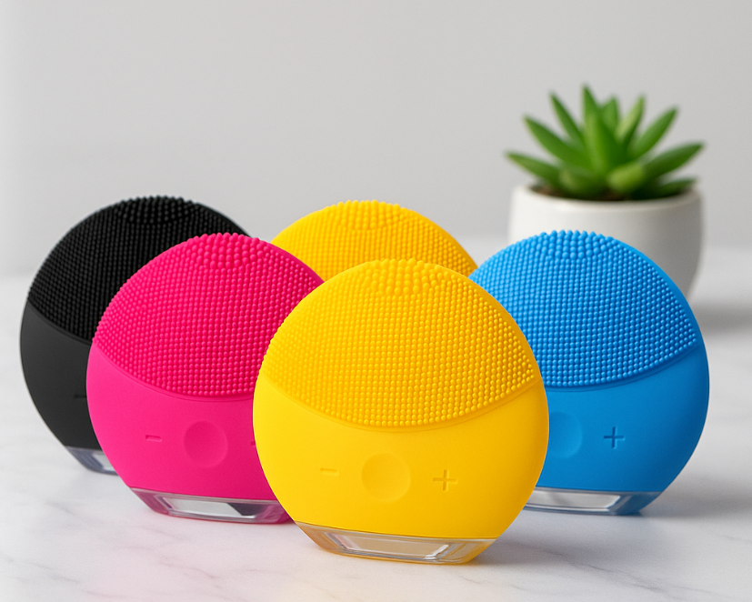 Pore-sultrasonic facial cleansing device