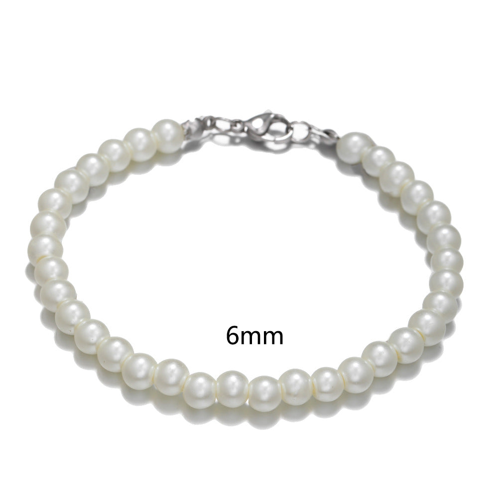 European and American net red wind pearl bracelet