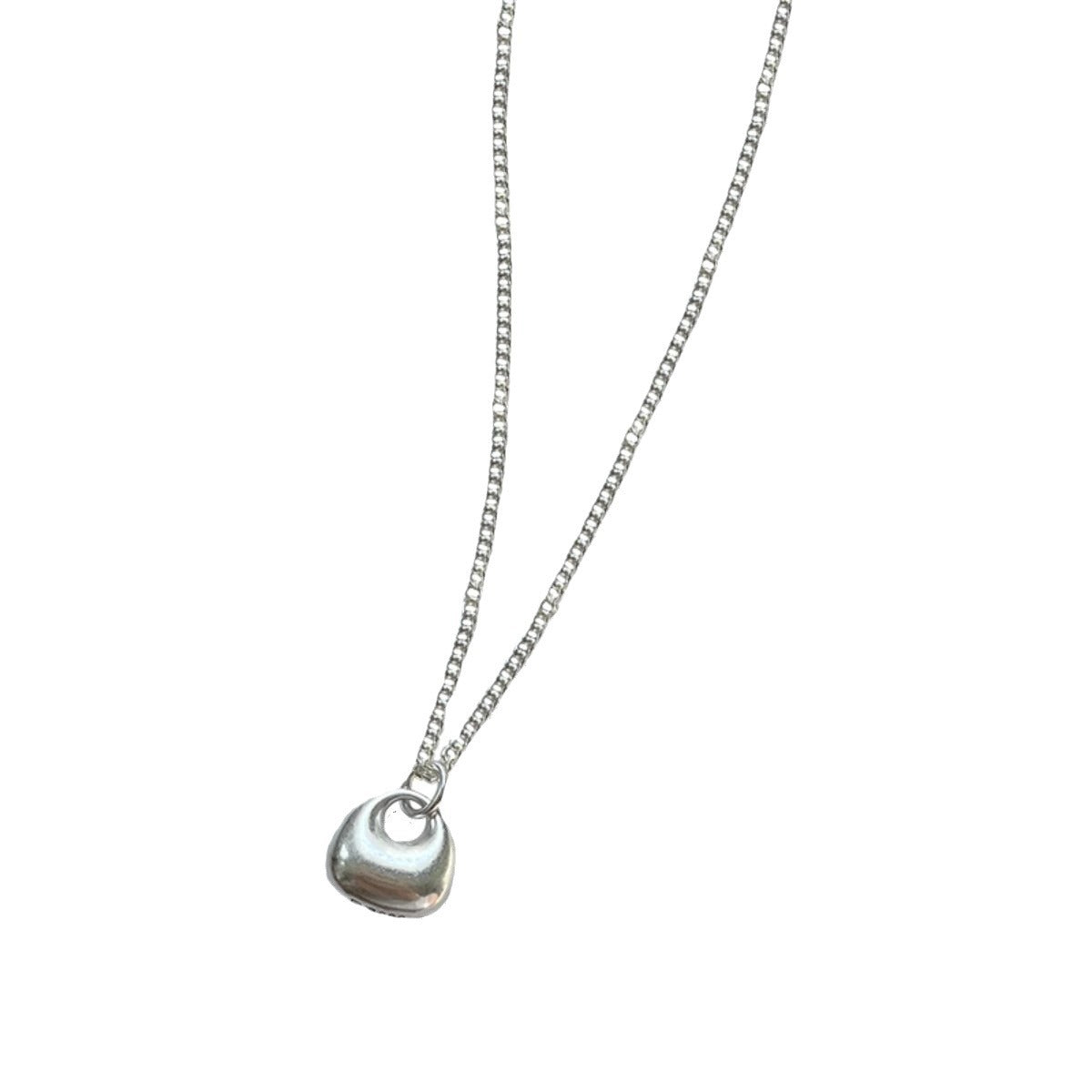 Little sliver bag-style luxury niche necklace