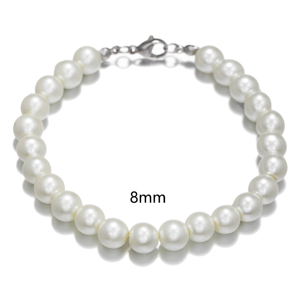 European and American net red wind pearl bracelet