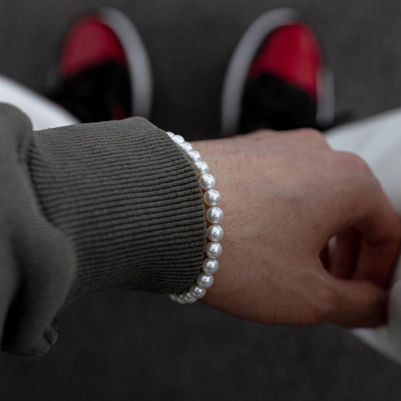 European and American net red wind pearl bracelet