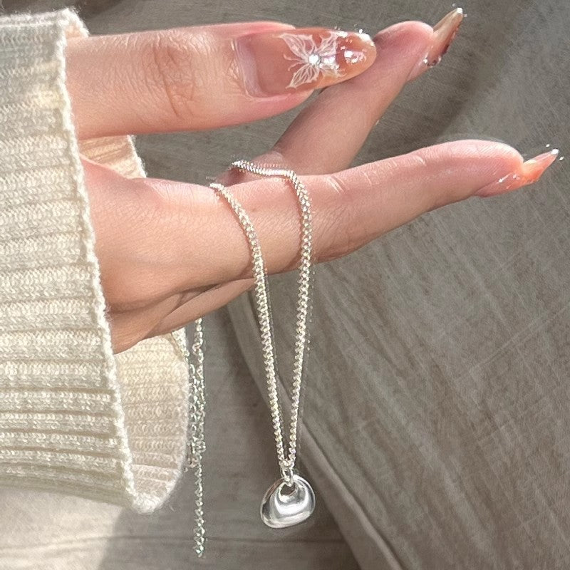 Little sliver bag-style luxury niche necklace