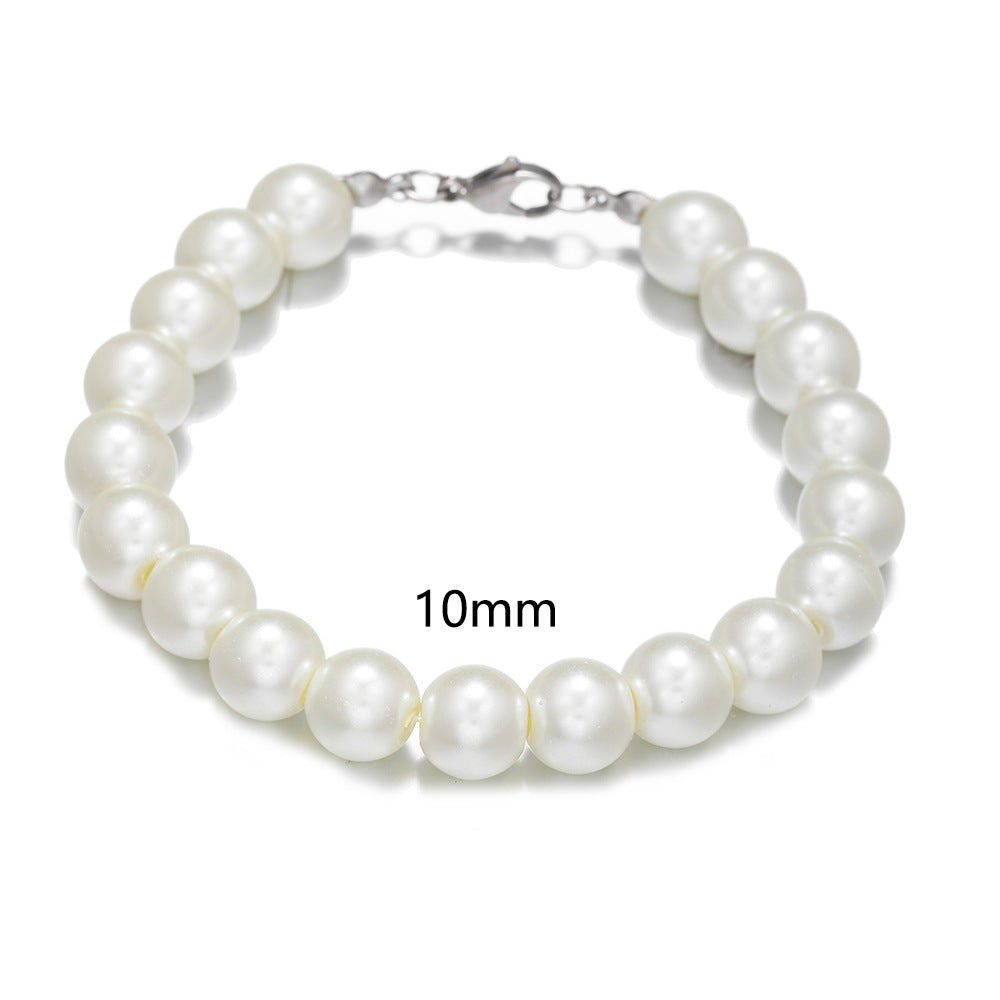 European and American net red wind pearl bracelet
